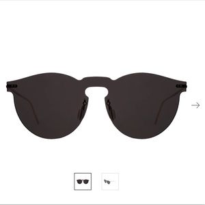 Illesteva Leonard Mask Sunglasses Grey/Grey